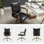 Gedrie Modern Faux Leather Swivel Office Chair-607770265-647542785