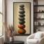 "Stacked Zen Art", impression sur toile encadrée-120204518-120204520