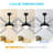Osaze Ceiling Fan with LED Lights-91062119-91132635