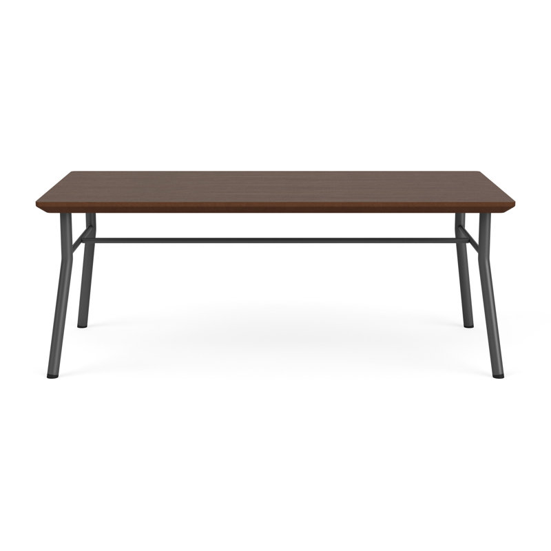 Lesro Table basse Mystic, Charcoal, Brown Wood