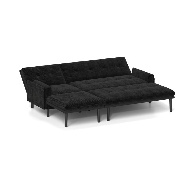 Canapé moderne gris, Noir