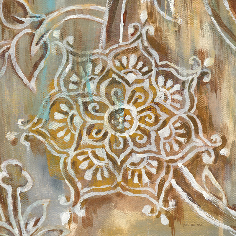 Henna III by Danhui Nai - Wrapped Canvas Painting, 76cm H x 76cm W