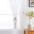 Sheer Voile Window Treatment Rod Pocket Curtain Panels For Kitchen Bedroom Living Room Drapes Sunlight Filtering Privacy Semi Home Decor Assorted Colors Sizes-976753591