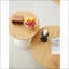 TABLE RONDE BLANC + BOIS
