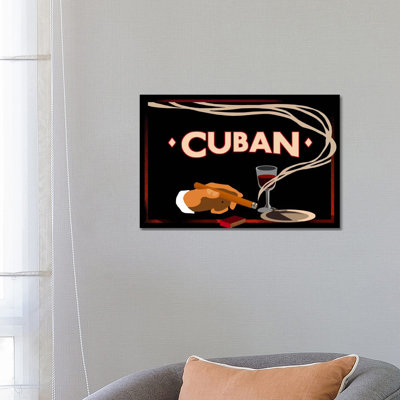 Cuban by Vintage Apple Collection - Wrapped Canvas Print