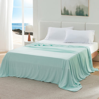 Bedsure Cooling Blanket for Hot Sleepers,Ice Cool Cold Lightweight Arc-Chill Thin Summer Bedding