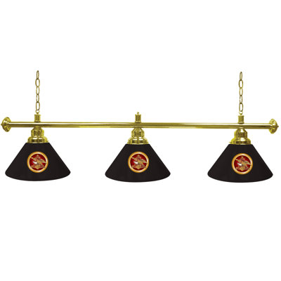 Luminaire suspendu linéaire pour table de billard 3 lumières Anheuser Busch