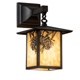 Rustic Lodge 1 - Light Armed Sconce