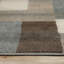 Tapis gris beige en polypropylène avec revers en jute Benne-1557230456