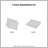 3 Piece Split Corner Pleated Quilted Bedspread Khaki Queen