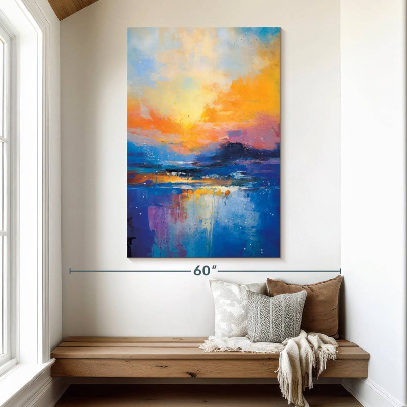 Avery River After The Rain, 51" H x 34" W