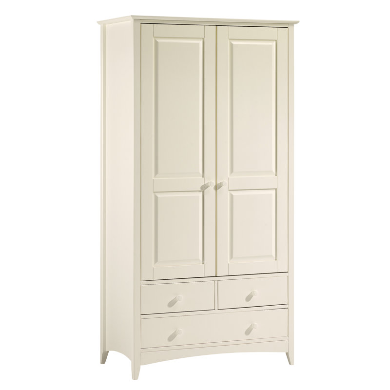 Eckhardt 2 Door Wardrobe, Soft Cream