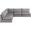 Canapé modulaire symétrique de 120 po de largeur Tupman-1531562402