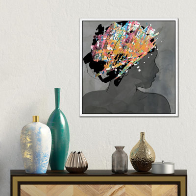 Graffiti Portrait I by Carol Robinson - Gallery-Wrapped Canvas Giclée on Canvas