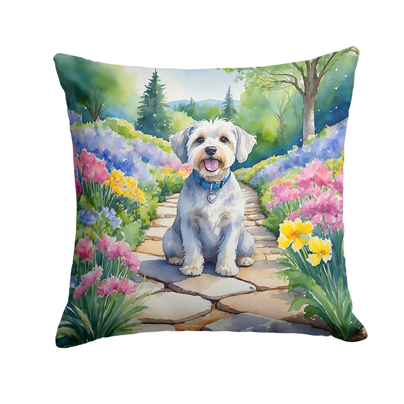 Coussin décoratif réversible Spring, H 18 po x l 18 po