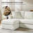 Wimberly 85" Slipcovered Down Fill Sofa with Interchangeable Chaise Lounge-1957288817