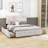 Queen 4 Drawers Upholstered Platform Bed with Headboard-240417700