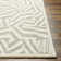 Talullah Abstract Hand Tufted Wool Area Rug in Beige/Gray