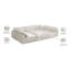 Canapé modulaire en velours réversible Cozy-1894386528