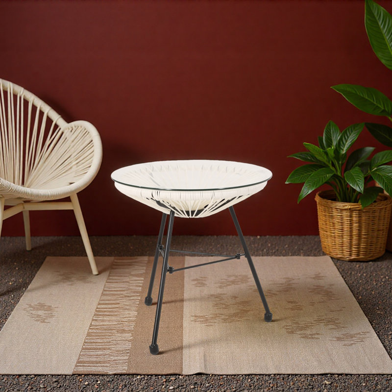SIDE TABLE, White