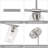 Kimbell 3 - Light Kitchen Island Pendant-841011007