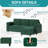79'' Upholstered Sofa With Ottoman-2037794366