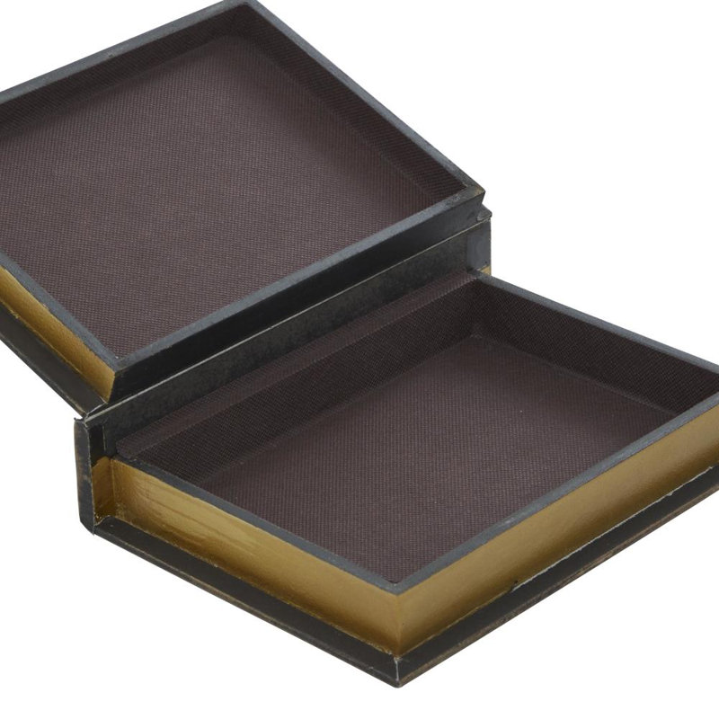3 Piece Book Box Set, Brown