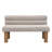 Yisroel Upholstered Dining Bench With Rubberwood Legs & Rolled Backrest-1477977457-1509096627