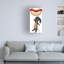 «Black Dachshund Hotdog Balloon» par Danny Gordon, impression sur toile tendue-1849968347