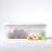 Fresh & Save Vacuum Fridge Box, Plastic, Semitransparent-Grey