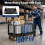 106.68 cm H x 99.06 cm W Utility Cart