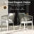 6 - Person Rectangular Outdoor Dining Set With Cushions-407831988-407831986