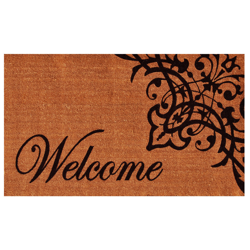 Tapis d'entrée antidérapant Coblyn 29 po x 17 po Coblyn, Rectangle 3 pi x 6 pi