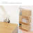 Storage Cube End Table with Doors or Shelves, Stackable Up To 3 Units