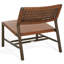 Chaise avec accoudoirs en cuir fleurie l 26,4 po Sarah-1669412448-1669412461