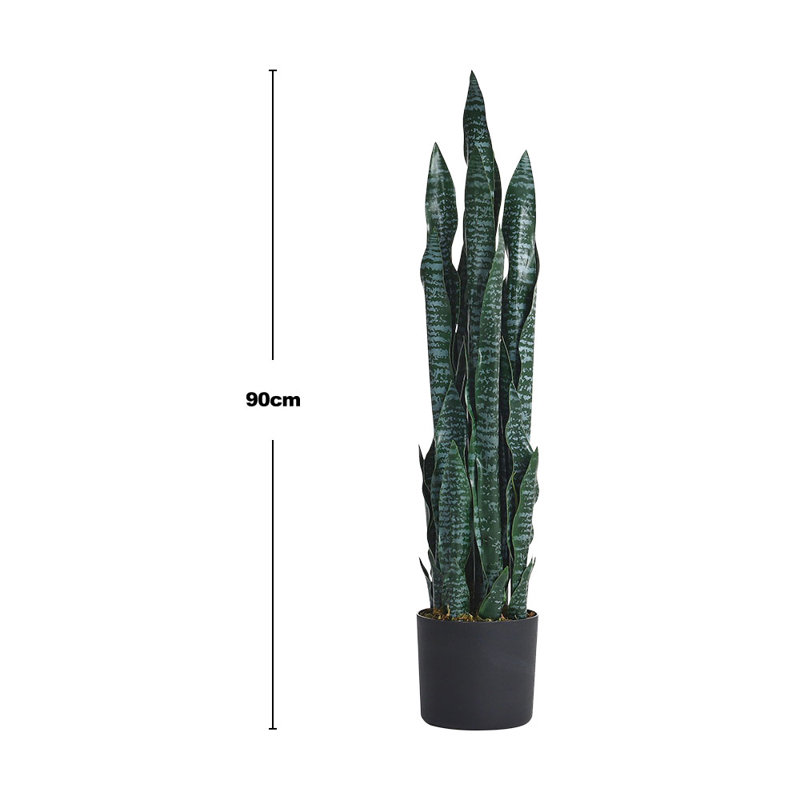 90cm Faux Snake Plant (Sansevieria) Plant in Pot