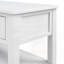 Console rétro avec deux tablettes ouvertes, structure en bois de pin massif et pieds pour le salon-1563921862