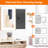 In Wall Safe With Secure Lock And Extra Storage Space Hidden Compartment For Security Privacy