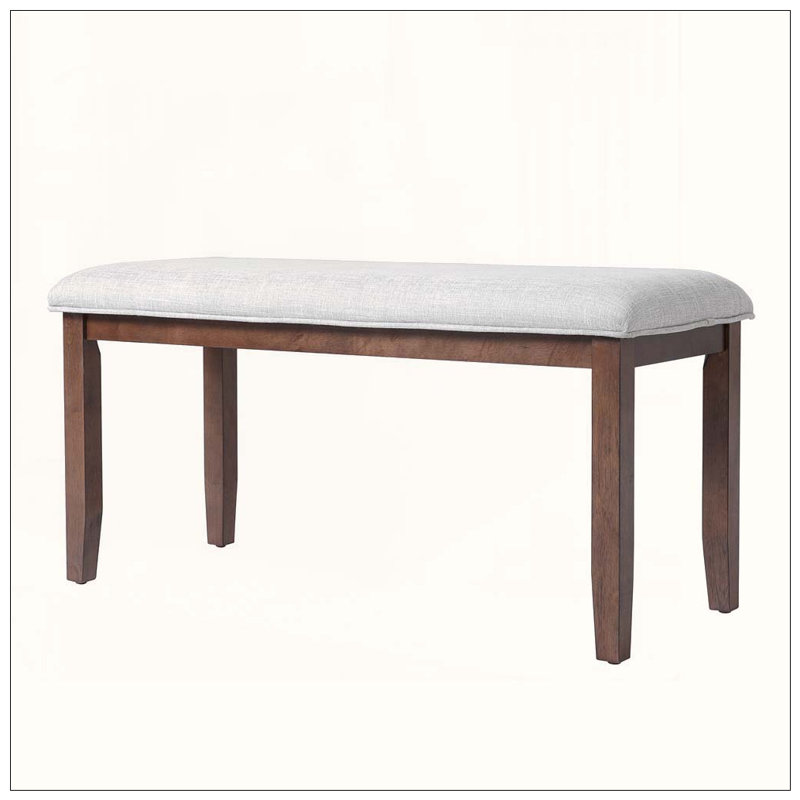 Banc rembourré pour chambre à coucher, Cherry