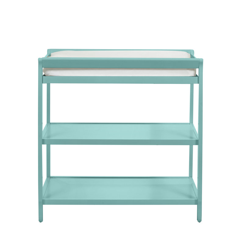 Riley Changing Table, Turquoise