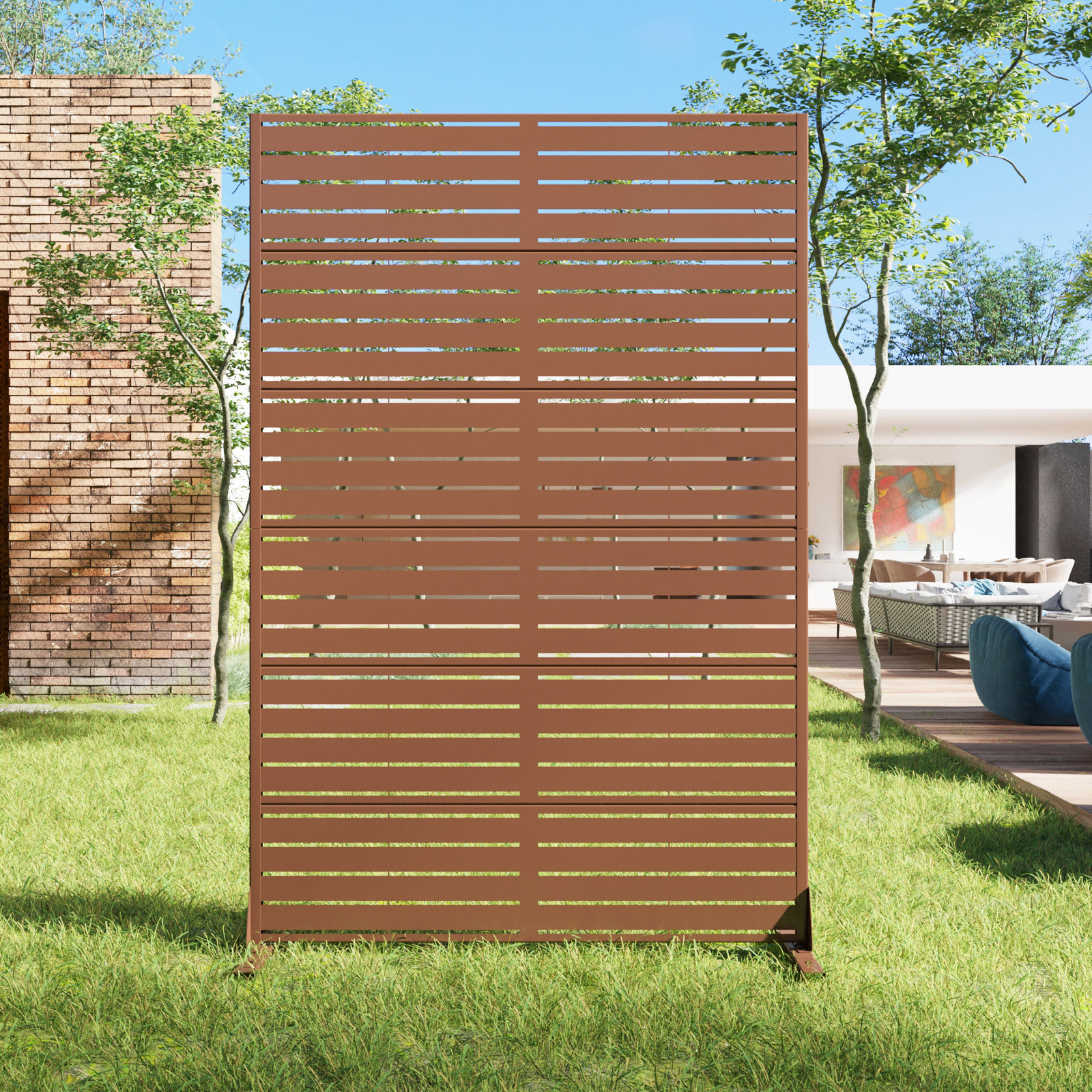 Privacy Screen, Brown