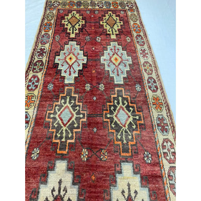 Tapis de couloir tribal Bhavith 4 x 10 Anatolian