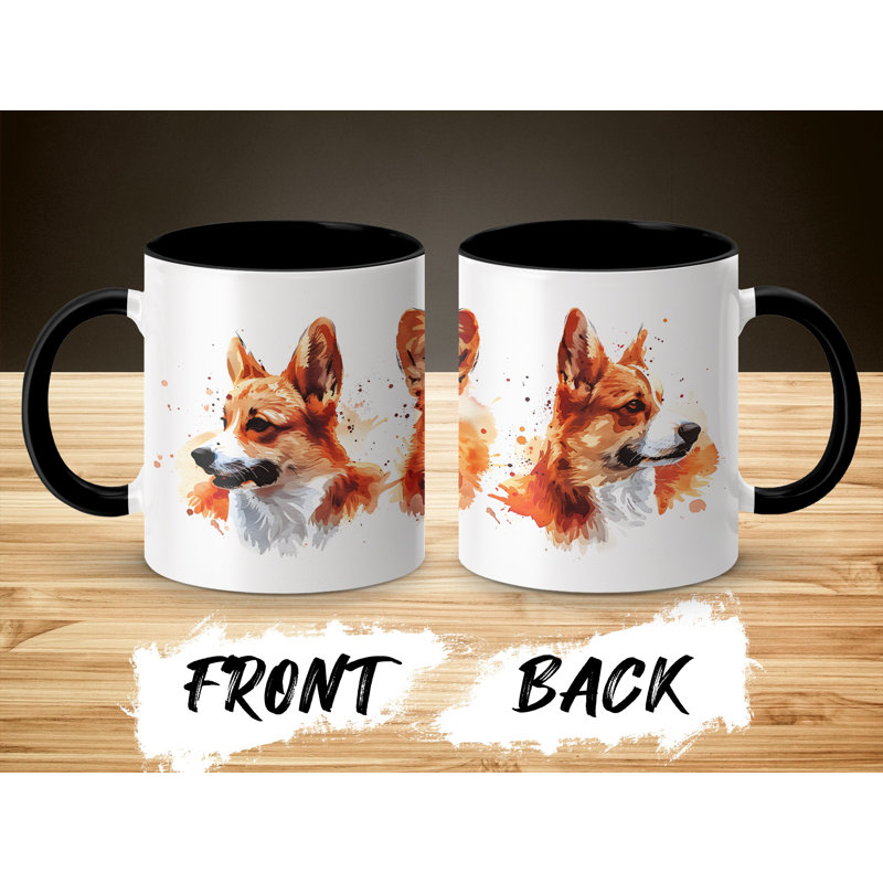Ceramic Coffee Mug, 3, Black