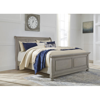 Haldun Sleigh Bed