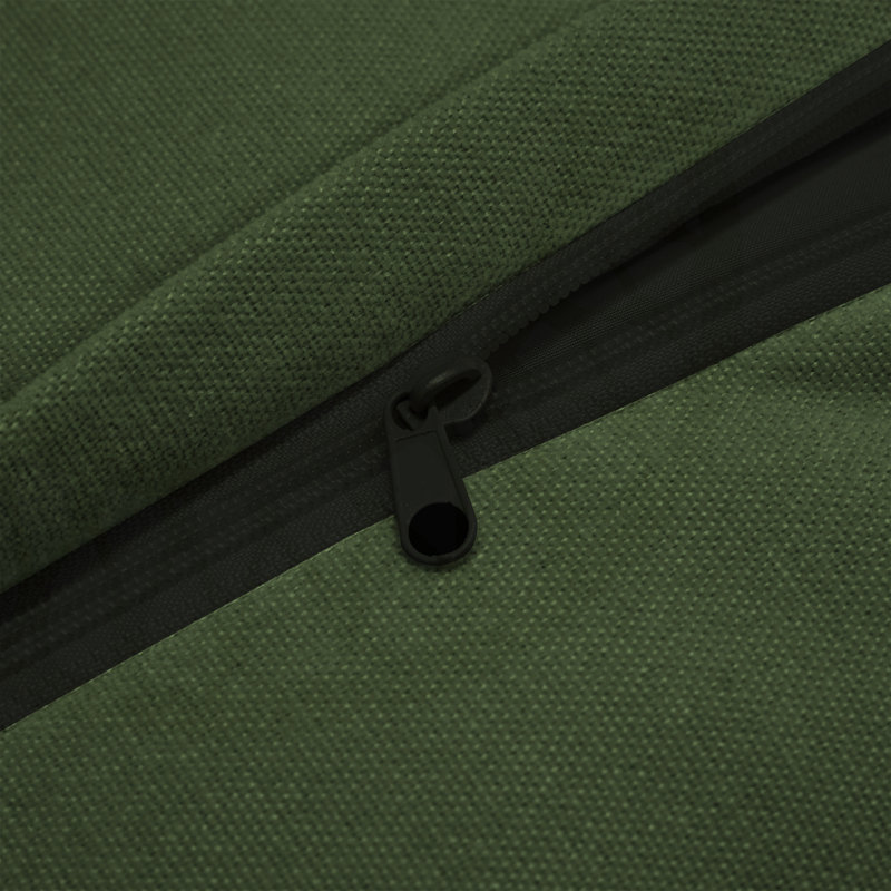 Comfortable Chenille Covey with Versatile Configurations for Living Spaces, Green Chenille