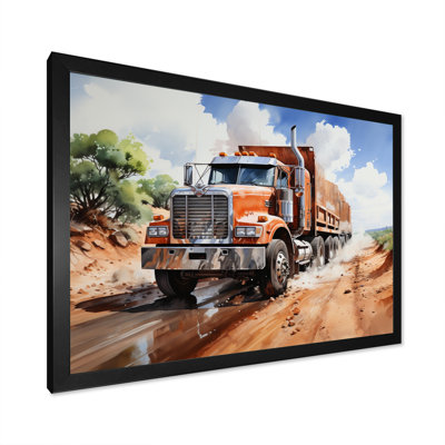Dump Tractor In The Desert I
