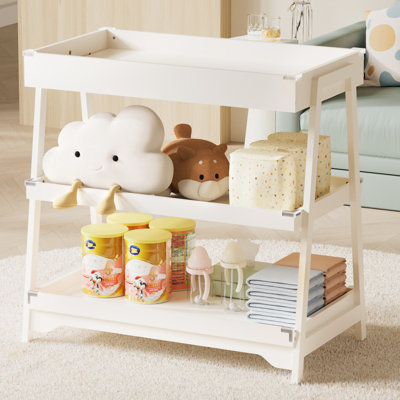 Baby Wooden Changing Table With Pad
