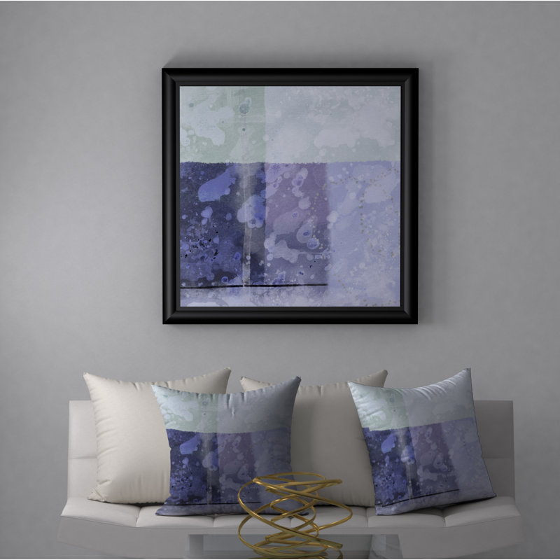 Housse de coussin décorative carrée et insert, 18" x 18"