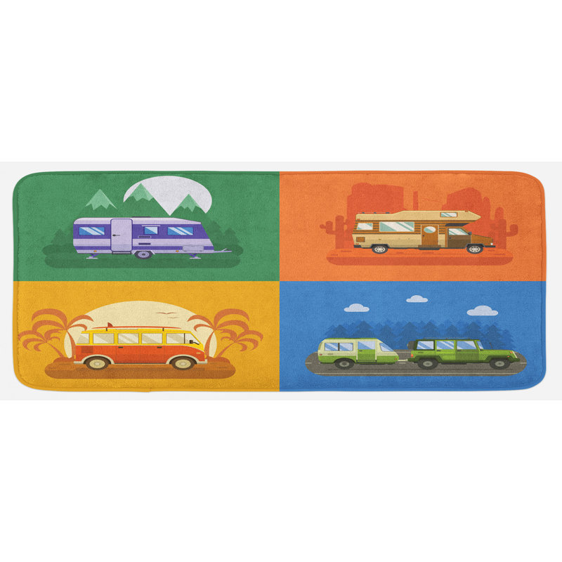 Tapis de cuisine pour véhicule récréatif