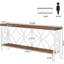 Table basse élégante, canapé de style nordique, console à 2 niveaux-2031515337-2031515338